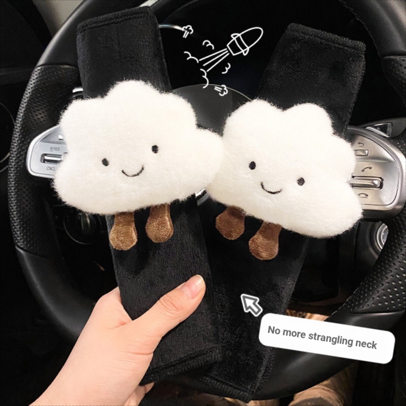 1 Đệm Bọc Dây Đai An Toàn Xe Hơi Hình Đám Mây Hoạt Hình Siêu Dễ Thương | BigBuy360 - bigbuy360.vn