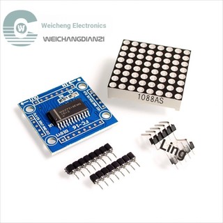 Mô đun hiển thị matrix 8x8led max7219 chuyên dụng