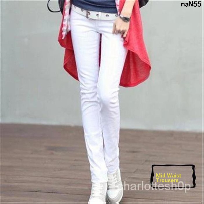 Quần Skinny Denim Mỏng Lưng Thấp Thời Trang Hàn Quốc 2023 Dễ Phối Đồ Cho Nữ