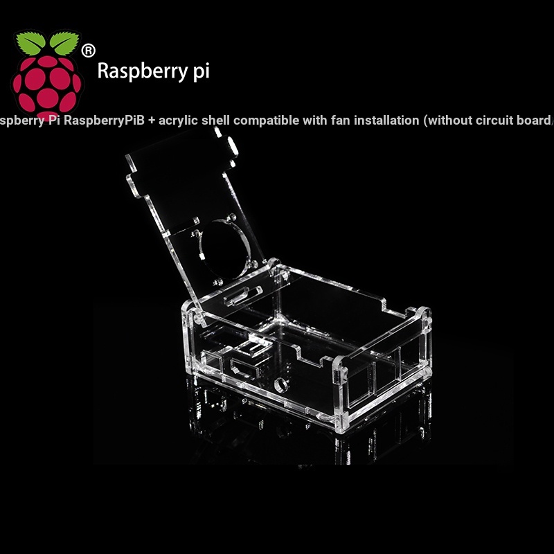 Vỏ Acrylic Trong Suốt Dành Cho Raspberry Pi Raspberry Pi 3B 2D c 3