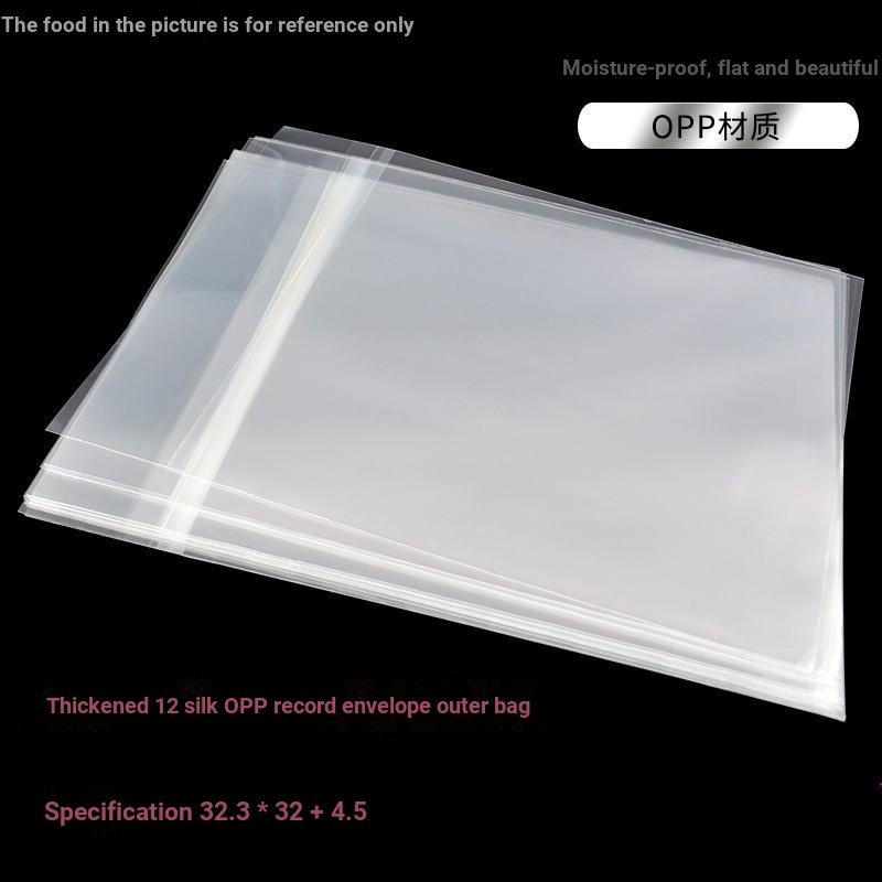 Túi Vinyl Đựng Đĩa Thu Âm 8 Dây Chống Tĩnh Điện 40cm 33.3cm 23.3cm