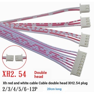 Dây Cáp Nối Hai Đầu Xh2.54 Màu Đỏ Trắng 2 / 3 / 4 / 5-12P 10CM 20CM 30CM