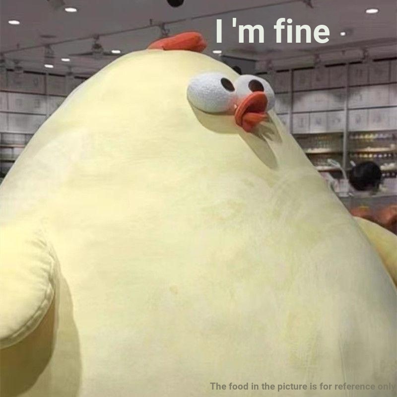 Thú Nhồi Bông Hình Chú Gà Con Màu Vàng Dễ Thương Dùng Làm Quà Tặng