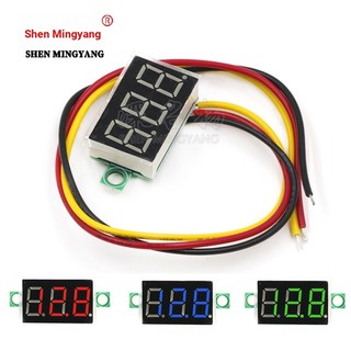 Vôn Kế Kỹ Thuật Số Mini 1.2cm DC 100V Với Độ Chính Xác Cao SM