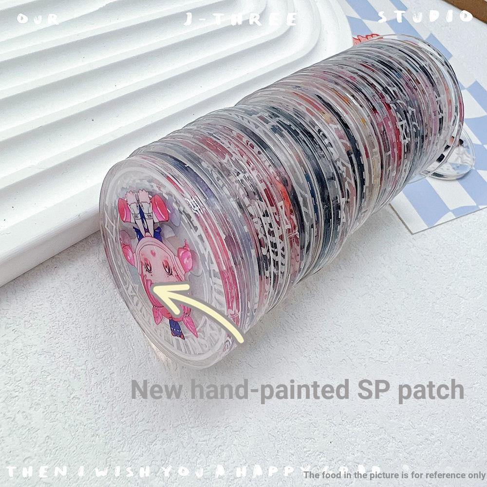 Đĩa Acrylic Hai Mặt 4cm Trong Suốt Hình Biểu Tượng Cảm Xúc Dùng Làm Mặt Dây Chuyền / Kẹp Trang Trí Xe Hơi DIY