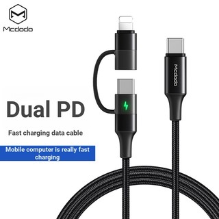 Dây cáp sạc nhanh loại c hai đầu 60w cho iphone / android / mcdodo / apple pd / macbook