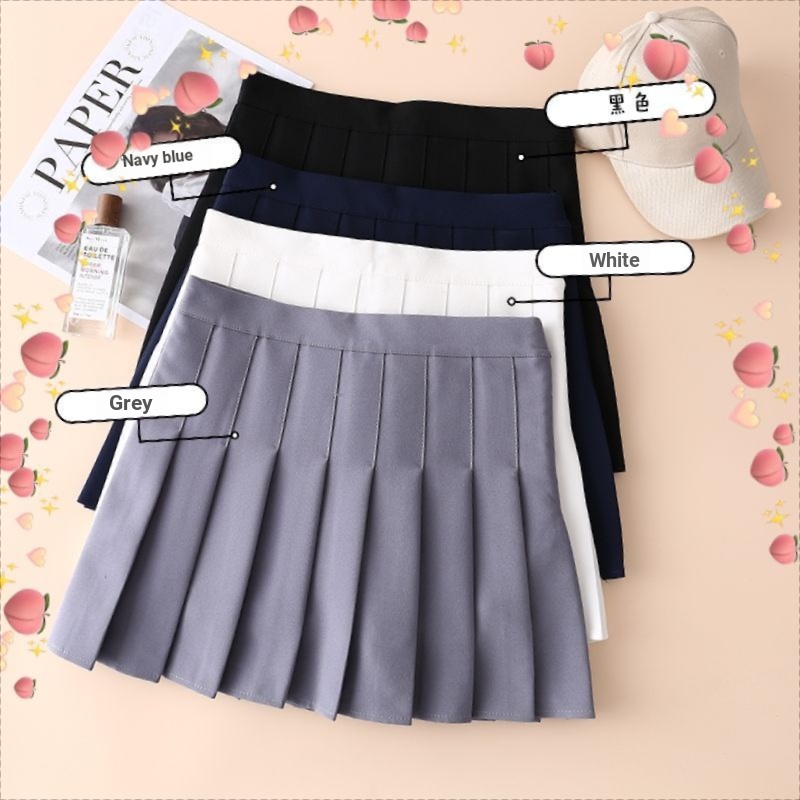 Chân Váy Chữ a Xếp Ly Lưng Cao Ôm Dáng Phong Cách Nhật Bản Thời Trang Xuân Hè Dành Cho Nữ Size Xs-3xl 2023