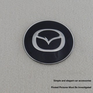 Miếng Dán Logo 65mm Trang Trí Trục Bánh Xe Mazda3 Mazda6 Mazda8 Xingcheng CX-5 Ruiyi