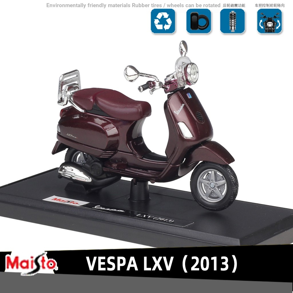MAISTO Mô Hình Xe Vespa LXV (2013) Bằng Hợp Kim Tỉ Lệ 1: 18