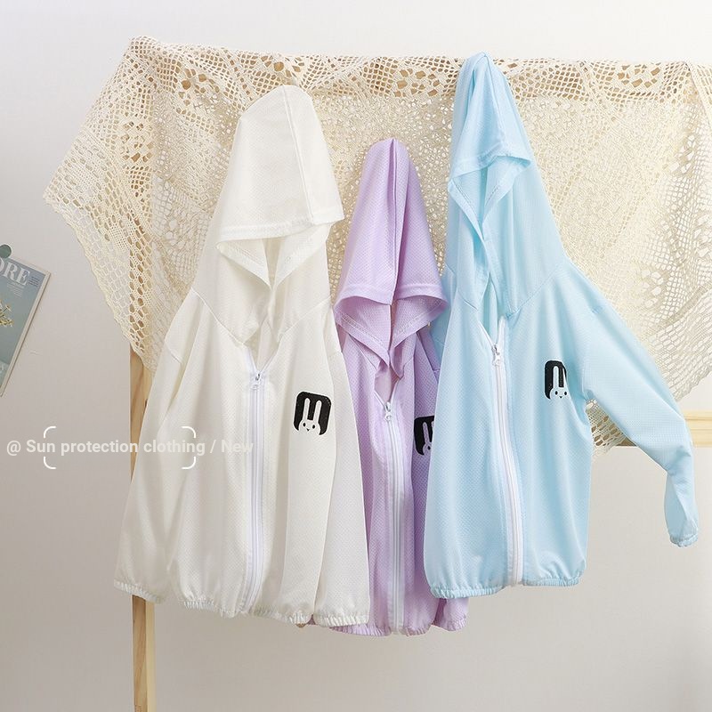Áo Khoác Chống Nắng Chống Tia Cực Tím Thoáng Khí Phong Cách Thể Thao Thời Trang Mùa Hè Mới Cho Bé Trai Và Gái