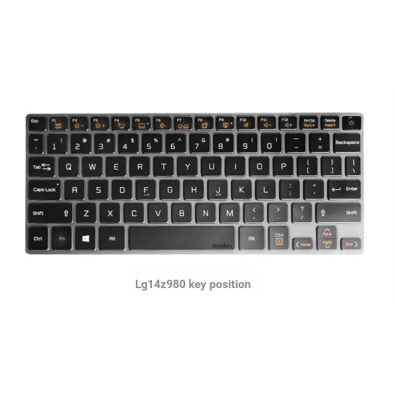 Miếng Dán Bảo Vệ Bàn Phím Bằng TPU Chống Bụi Chống Nước Cho LG Gram 14 Z980 14Z990 14Z995 14Z90N