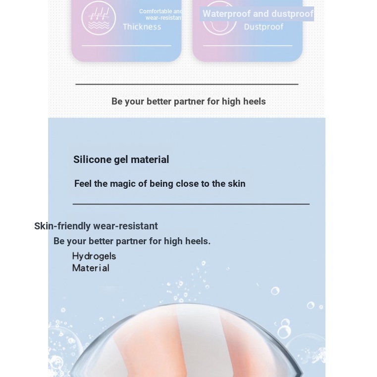 Miếng Dán Chống Trầy Xước Chống Mài Mòn Cho Giày Cao Gót Tiện Dụng 2023