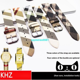 Dây Đeo Họa Tiết Sọc Caro BURBERRY BU1938 Vòng Tay kk091