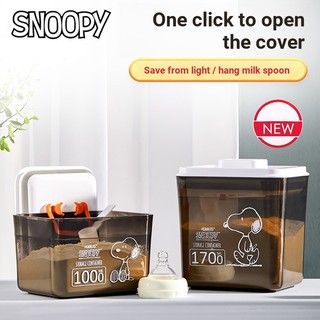 Cửa Hàng Cuộc Sống Dl Life Store|Ins Hộp Đựng Sữa Bột Đóng Kín Hình Charlie Snoopy Hàn Quốc Chống Ẩm Kích Thước Nhỏ Gọn Có Nắp Đậy Và Muỗng Một Hộp Đựng Mì Ăn Cơm Tan