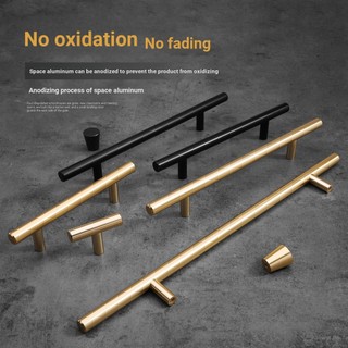 Tay Nắm Cửa Tủ Quần Áo / Tủ Quần Áo / Tủ Quần Áo Bằng Đồng Thau Màu Vàng Đen Kiểu Mỹ Hiện Đại