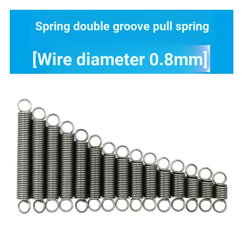 Lò Xo Kéo Căng Đường Kính 0.8mm Bằng Thép Không Gỉ Đường Kính 8-10mm Dài 25-300m