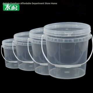 Xô Nhựa Dày Dặn Trong Suốt Có Nắp Đậy Đựng Kem / Tôm Hùm Tiện Dụng