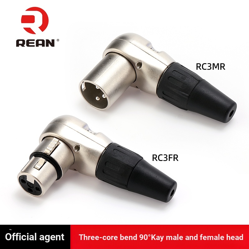 ✨ Giày Thể Thao Dạng Cong 90 Độ Chất Lượng Cao°Micro Chữ L Góc Phải XLR Cho Máy Ảnh Canon