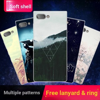 Ốp Điện Thoại Silicon Chống Sốc Họa Tiết Hoạt Hình Sáng Tạo Bảo Vệ Toàn Diện Cho BlackBerry key2 BBF100-4 BlackBerry key2