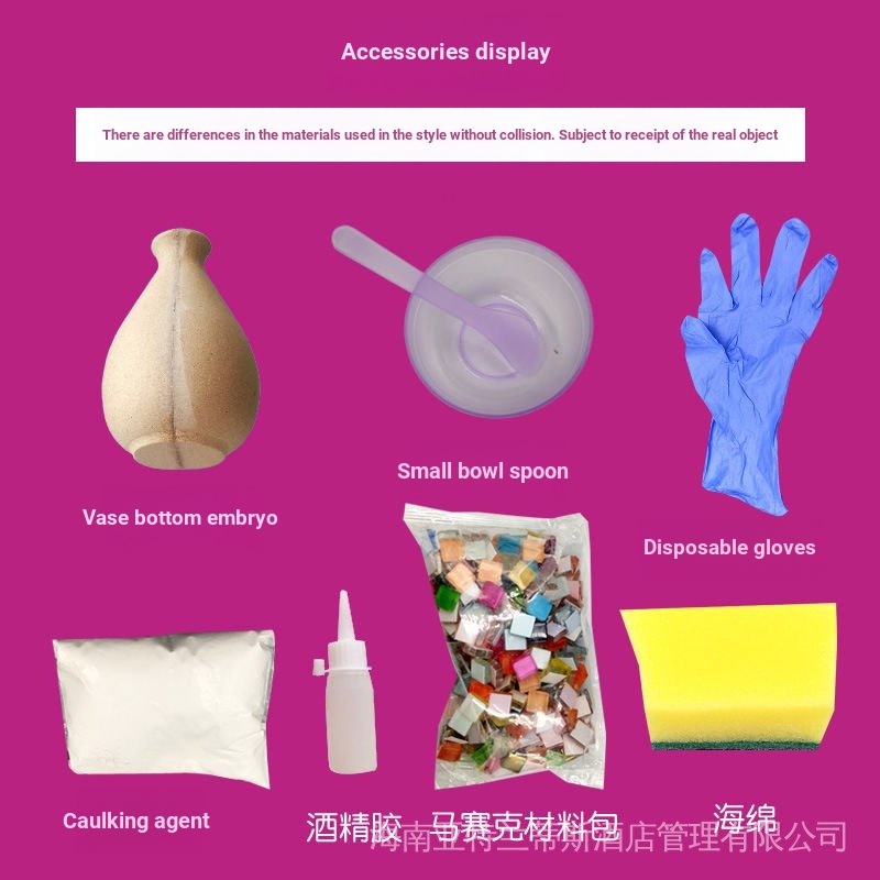 Bình Hoa Khảm Đá diy Sáng Tạo Giáo Dục Bé Gái cxb ahfxlw. my724