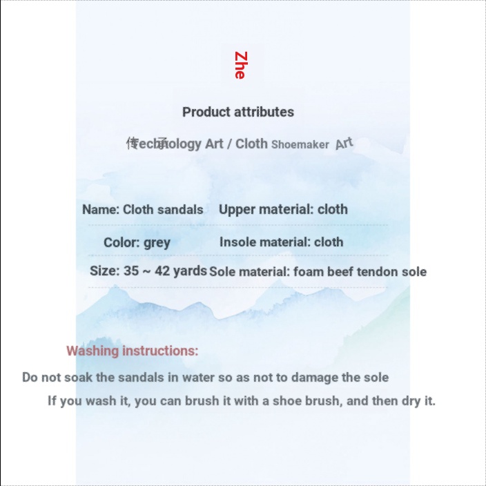 Giày Sandal Xốp Nhẹ Thoáng Khí Thấm Hút Mồ Hôi Mẫu Mới 2023 Phong Cách Bắc Kinh Cổ Điển Cho Nữ