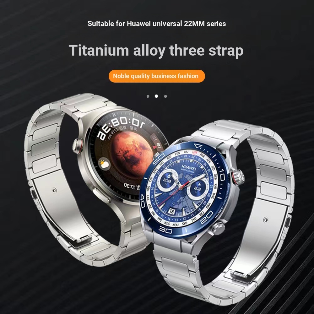 Phù Hợp Dây Đeo Hợp Kim Titan 22mm Cho huawei watch gt2 / 3 / 4 46mm / pro / gt3 pro 46mm 3 / 3pro new / watch4 pro / glory magic2 / gs3 / gs pro