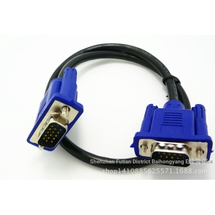 Dây Cáp vga 0.3M Kết Nối tv Máy Tính Siêu Ngắn 0.5M