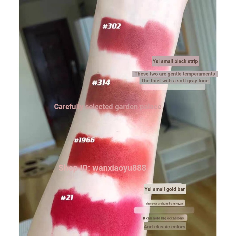 Ysl Son Môi Dạng Thỏi Nhỏ Màu Đen 314 302 301 316 317 # 34 35 36 1966
