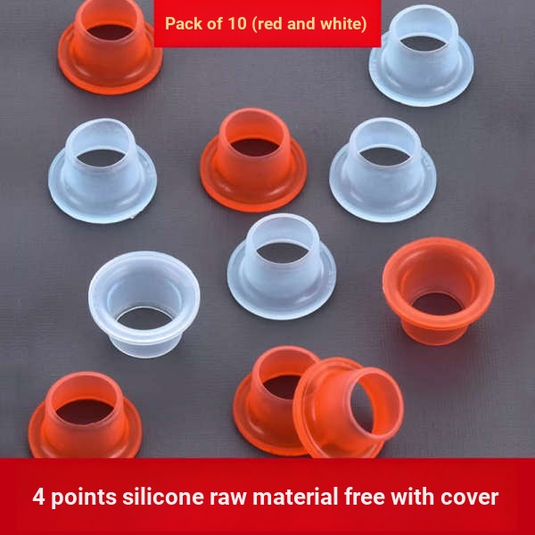Silicone Vòng Đệm Cao Su Bằng Silicon Hình Tam Giác Chống Thấm Nước Có Nắp Đậy An Toàn