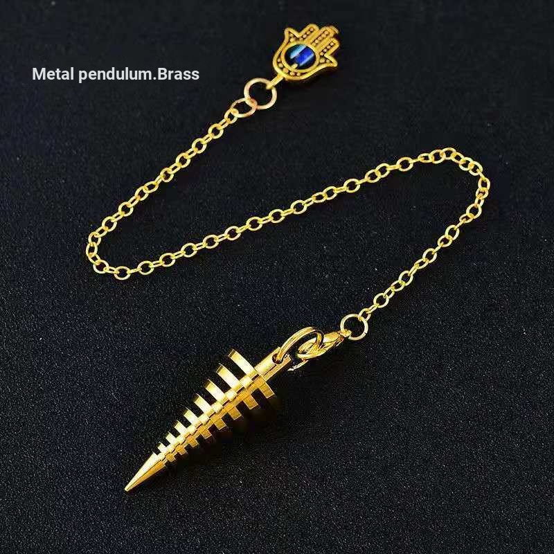 Kanak Mặt Dây Chuyền Bằng Đồng Nguyên Chất Hình Con Lắc May Mắn