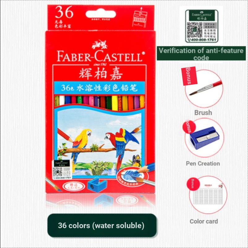 Đức Bút Chì Màu 48 Màu Tùy Chọn Với 72 Màu Tan Trong Nước Cho Người Mới Bắt Đầu