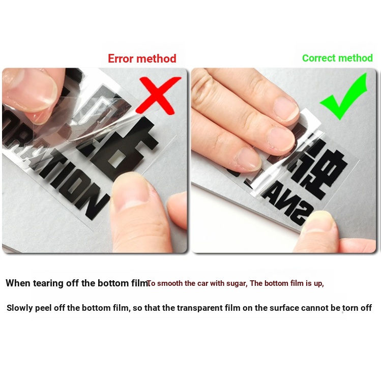 Miếng Dán Trang Trí Xe Hơi in Chữ baby in-car babyincar Em Bé Sáng Tạo