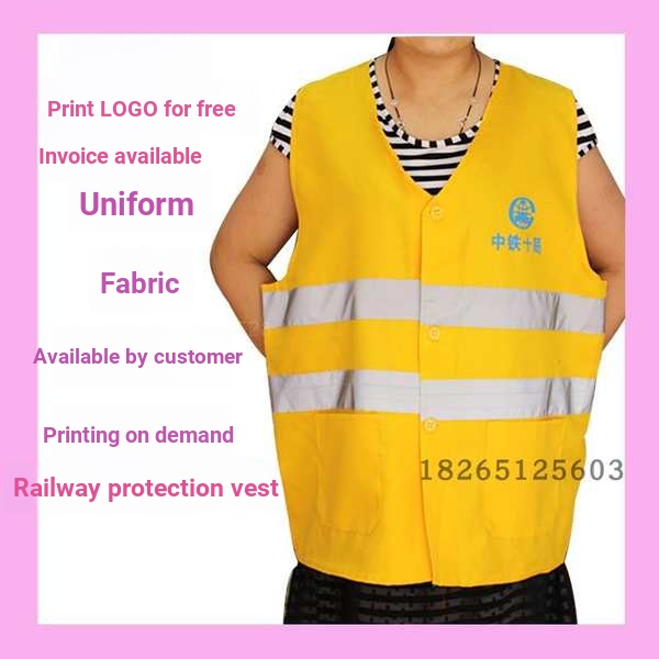 Áo Bảo Hộ Lao Động Sát Nách Phản Quang Màu Vàng Cao Cấp Bảo Vệ An Toàn Khi Đi Xe Đạp Đường Dài