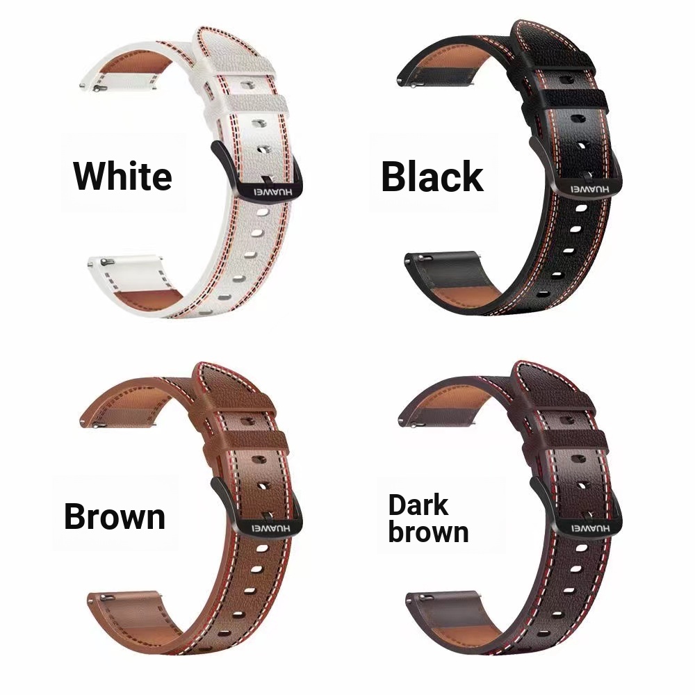 Phù Hợp Dây Đeo Bằng Da Thật Cho huawei / huawei gt4 46mm / gt3 46mm / gt2 46mm / pro / gt / gt2e / 3 / 3pro / glory magic222mm