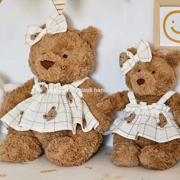 Mới Bộ Quần Áo Mặc Nhà Cho Búp Bê Gấu teddy