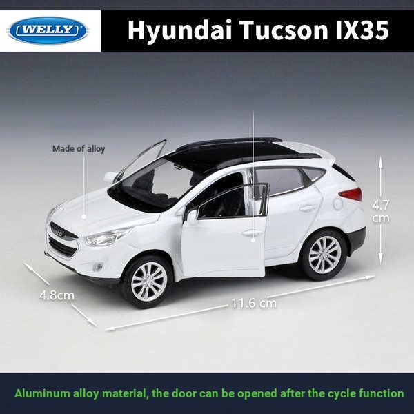 Hyundai Mô Hình Xe Hơi hyundai ix35 Bằng Hợp Kim Chất Lượng Cao
