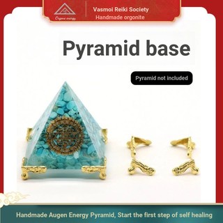 Orgonite đế ba chân kim tự tháp dùng trang trí thủ công