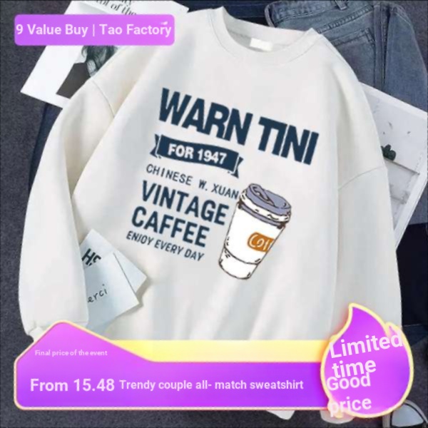 Áo Khoác sweater Mỏng Cổ Tròn Dáng Rộng Thời Trang Xuân Thu Cho Cặp Đôi