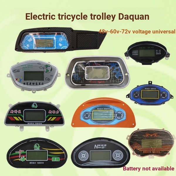 Ghế Điện Ba Bánh 48-60 - 72v Có Màn Hình lcd Cho Xe Hơi