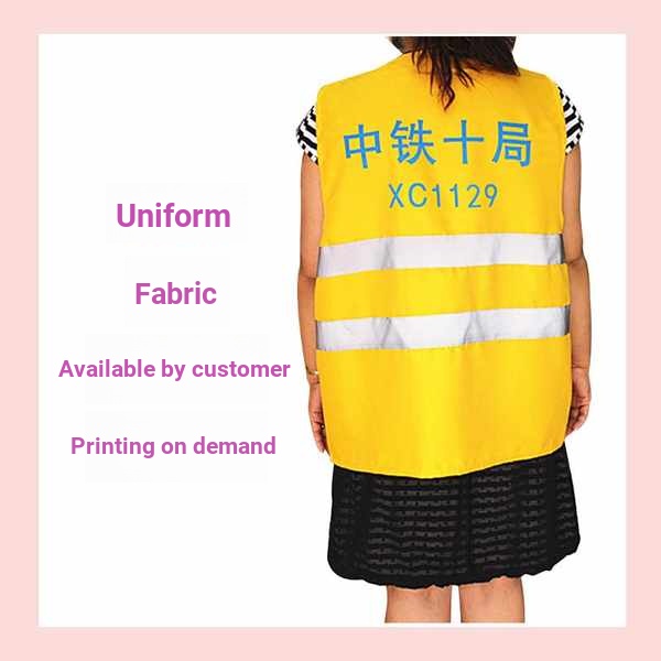 Áo Bảo Hộ Lao Động Sát Nách Phản Quang Màu Vàng Cao Cấp Bảo Vệ An Toàn Khi Đi Xe Đạp Đường Dài