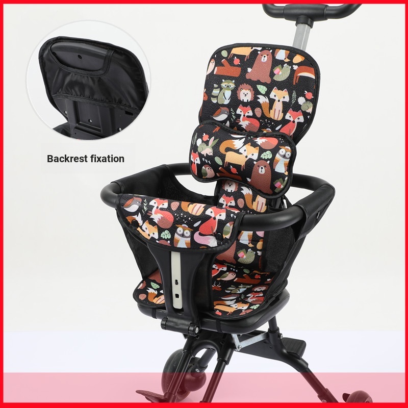 Đệm Lót Ghế Ngồi Xe Đẩy Em Bé mi Dày Dặn Thông Dụng