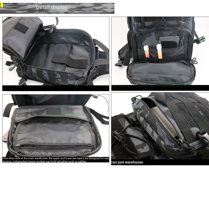 Túi Chiến Thuật Đeo Chéo Đa Năng Phong Cách Quân Đội Cho Nam