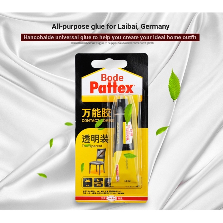 1 Tuýp Keo Siêu Dính Đa Năng Không Màu Trong Suốt 12ml