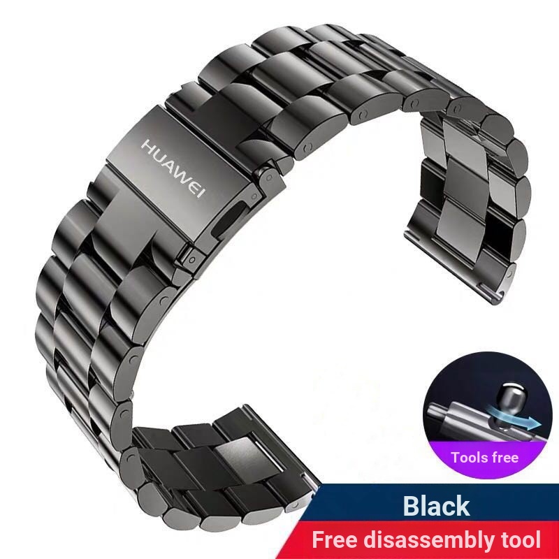 Phù Hợp Dây Đeo Bằng Thép Không Gỉ 22mm Cho huawei gt4 / gt3 46mm / gt2 46mm / pro / gt3 pro 46mm 3 / 4 pro / glory magic2 / gs3
