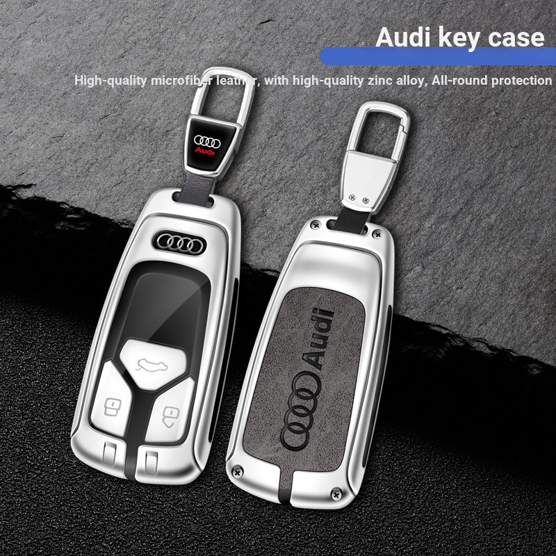 Bao Da Bảo Vệ Chìa Khóa Xe Hơi Audi A4 B9 A5 A6 8S 8W Q5 Q7 4M S4 S5 S7 TT TTS TFSI RS