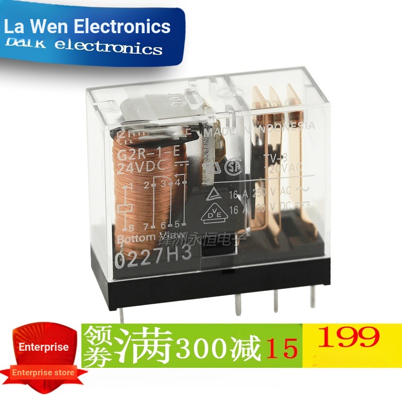 Rơ Le Điện Tử omron 5 / 8 pin g2r-1 2 1a 1-e-5v 12v 24v 12v 24v