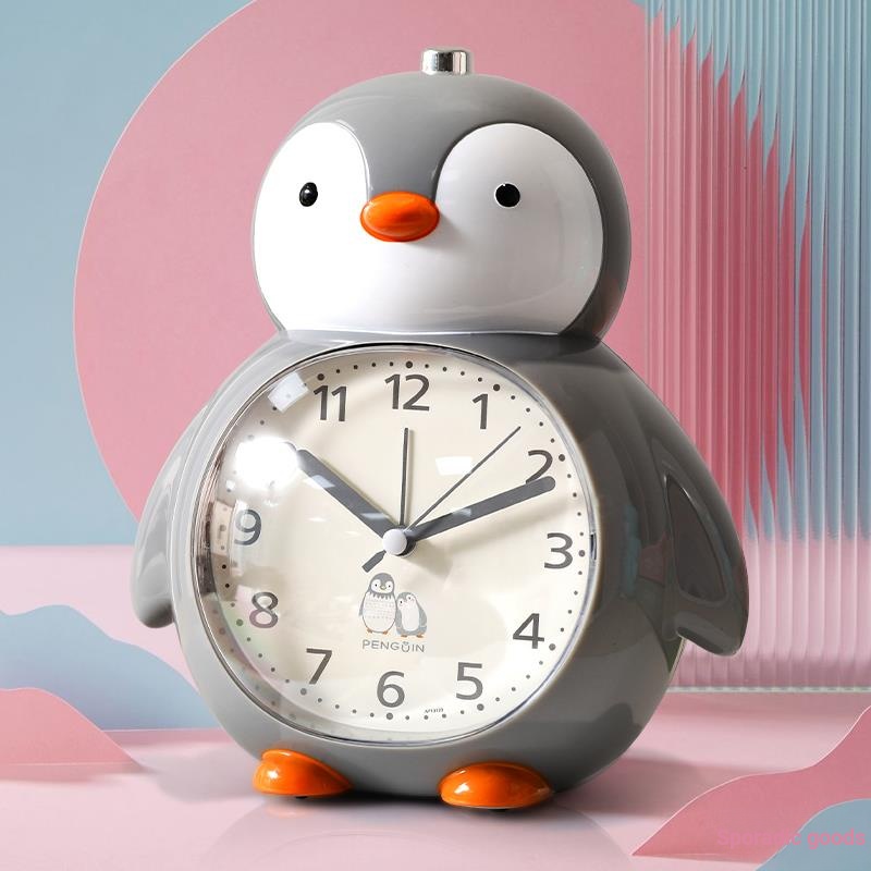 Đồng Hồ Báo Thức Hình Chim Cánh Cụt Hoạt Hình dreary668 2021