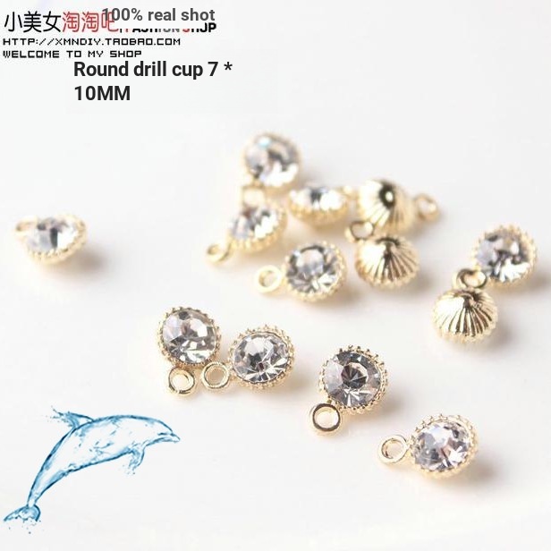 Vương Miện Đính Đá Hình Trái Tim Dùng Làm Đồ Trang Sức Thủ Công diy