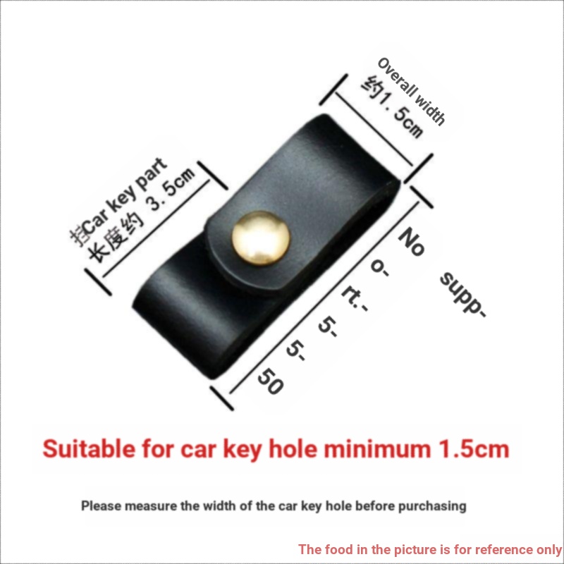 ✤✹✳Móc Chìa Khóa Xe Hơi Bằng Da Bò Thật Có Thể Tháo Rời Không Đau Sáng Tạo