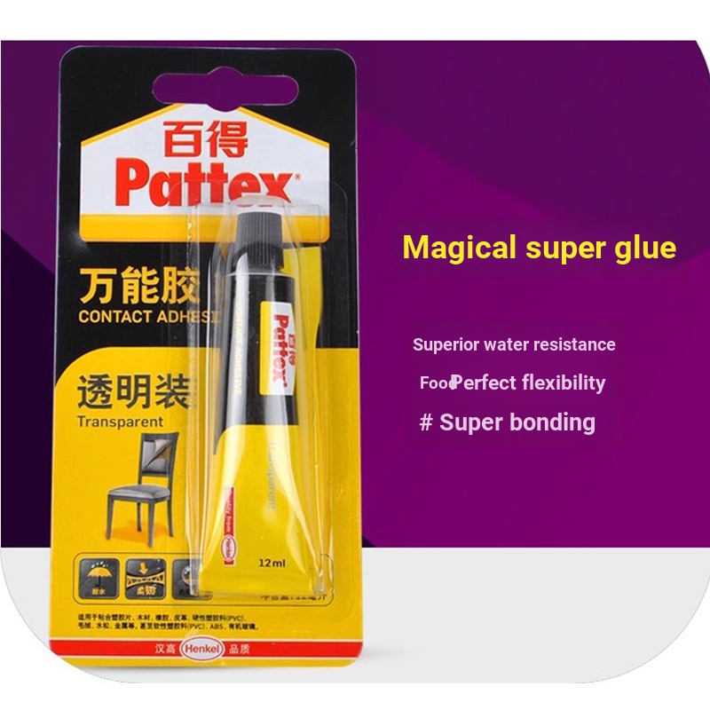 1 Tuýp Keo Siêu Dính Đa Năng Không Màu Trong Suốt 12ml